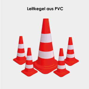 Leitkegel-Warnkegel aus PVC