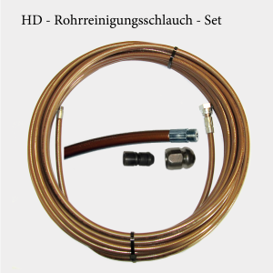 Hochdruck Rohrreinigungsschlauch bronce Set 1