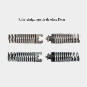 Rohrreinigungsspirale ohne kern -ansicht