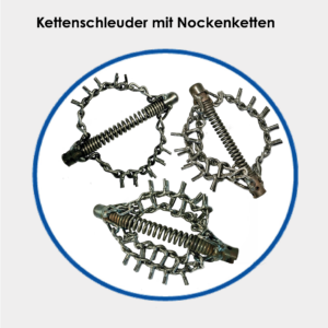 kettenschleuder mit Nockenketten