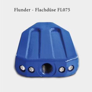 Sohlenreiniger, Flunder 3/4 Zoll FL 075/Flachkörperdüse – Bild 6
