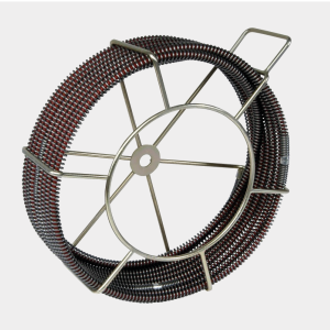 Rohrreinigungsspiralen 22 mm x 4 m, Spirale stark mit rotem Kern – Bild 5